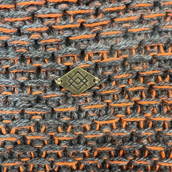 EMILIME Alpaca Wool Blend Sweater Size Medium Made In Peru Grandpa Gorpcore - Picture 9 of 10